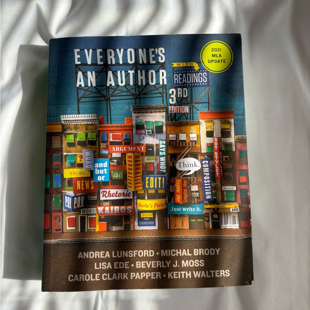 Everyone's an Author with Readings, 3rd Edition - 2021 MLA Update